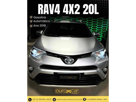 TOYOTA RAV4 2.0 TOP 4X2 16V GASOLINA 4P AUTOMÁTICO